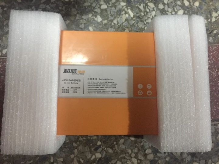 【分享】從大陸購買電動車電池超威電池48V20Ah (BN480LK)
