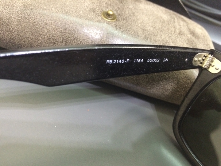 (開箱 )RAYBAN 2140F 1184 2015 特殊復刻懷舊版 開箱