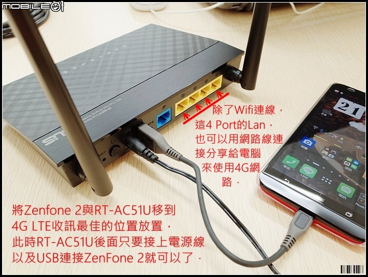 超值4G分享 ASUS RT-AC51U (開箱) - ZenFone 2 的最佳搭檔