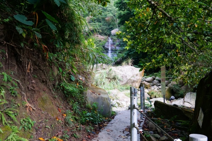 ▌嘉義梅山‧旅遊景點 ▌魅力無法擋的穿瀑奇景【竹坑溪步道龍宮瀑布、雷音瀑布】