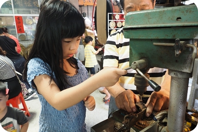 【宜蘭DIY】傳統中找童趣,宜蘭林午鐵工廠小銅鑼 DIY