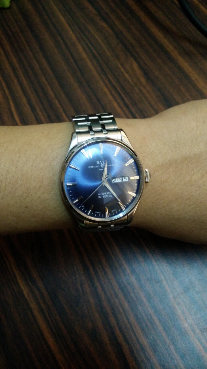 【開箱】BALL Trainmaster 車長復刻版機械錶