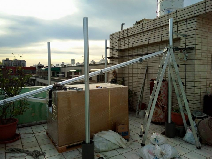 我家太陽能發電全記錄(台南市裝機第1080天更新日誌)成果表104.06.30~107.06.14
