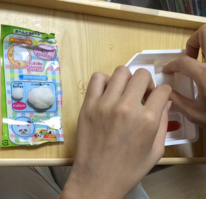 kracie 糖果 DIY 熊貓便當