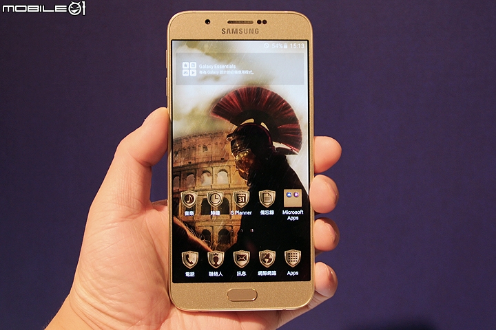 超薄5.9mm雙卡機 Samsung Galaxy A8 支援指紋辨識