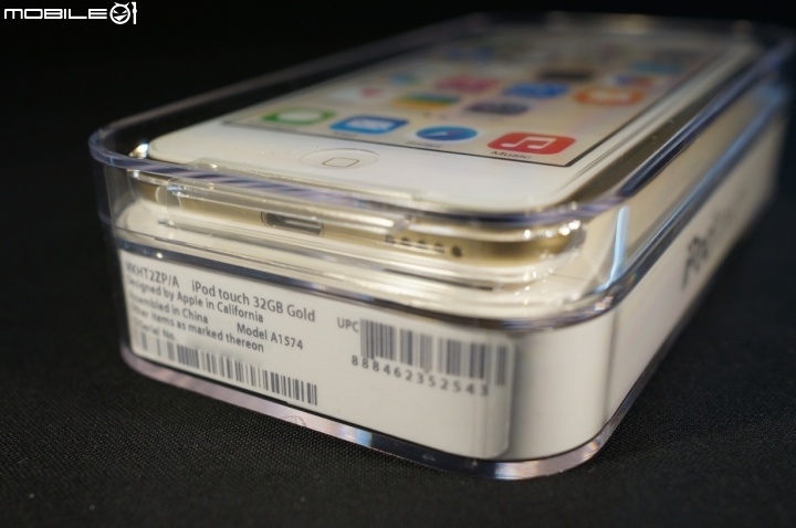 金色 iPod touch 6th 32GB 簡短開箱