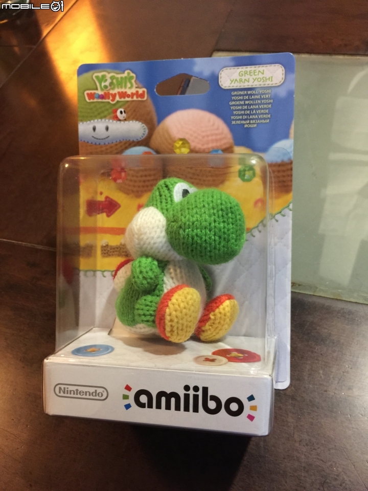 2015 Nintendo Wii U 最萌的遊戲 Yoshi's Wolly World Amiibo同捆版開箱