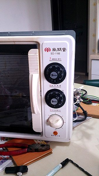 學著改烤箱...