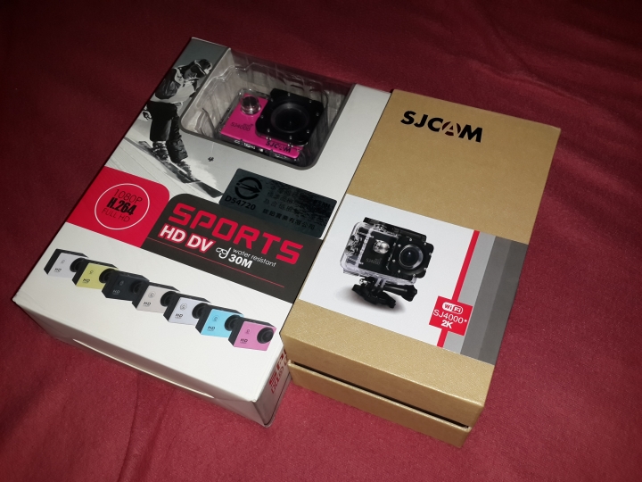 【首開】SJCAM SJ4000 Plus 開箱文((紅色機))......停更