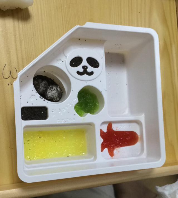 kracie 糖果 DIY 熊貓便當