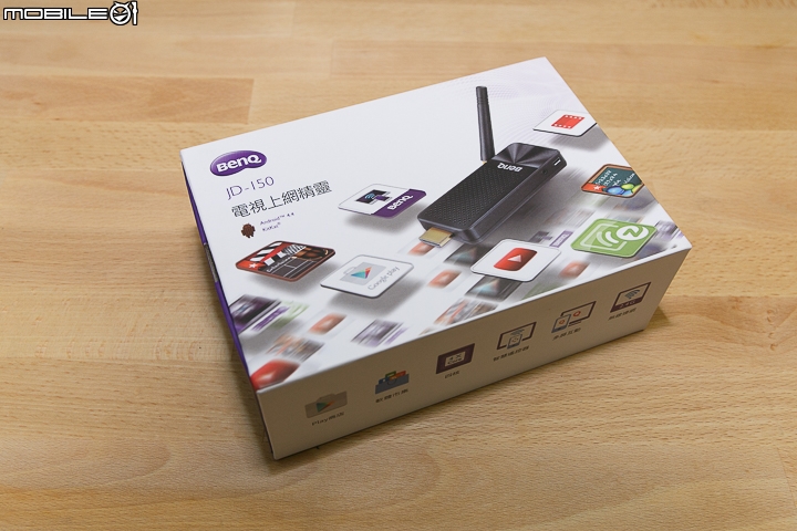 BenQ JD-150 電視上網精靈 硬體規格再提升