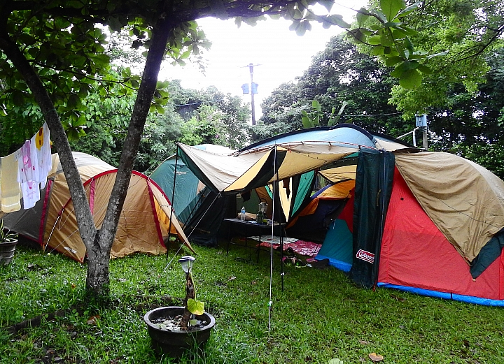 寶來天闊溫泉會館住宿、露營兩相宜,就是要泡湯。