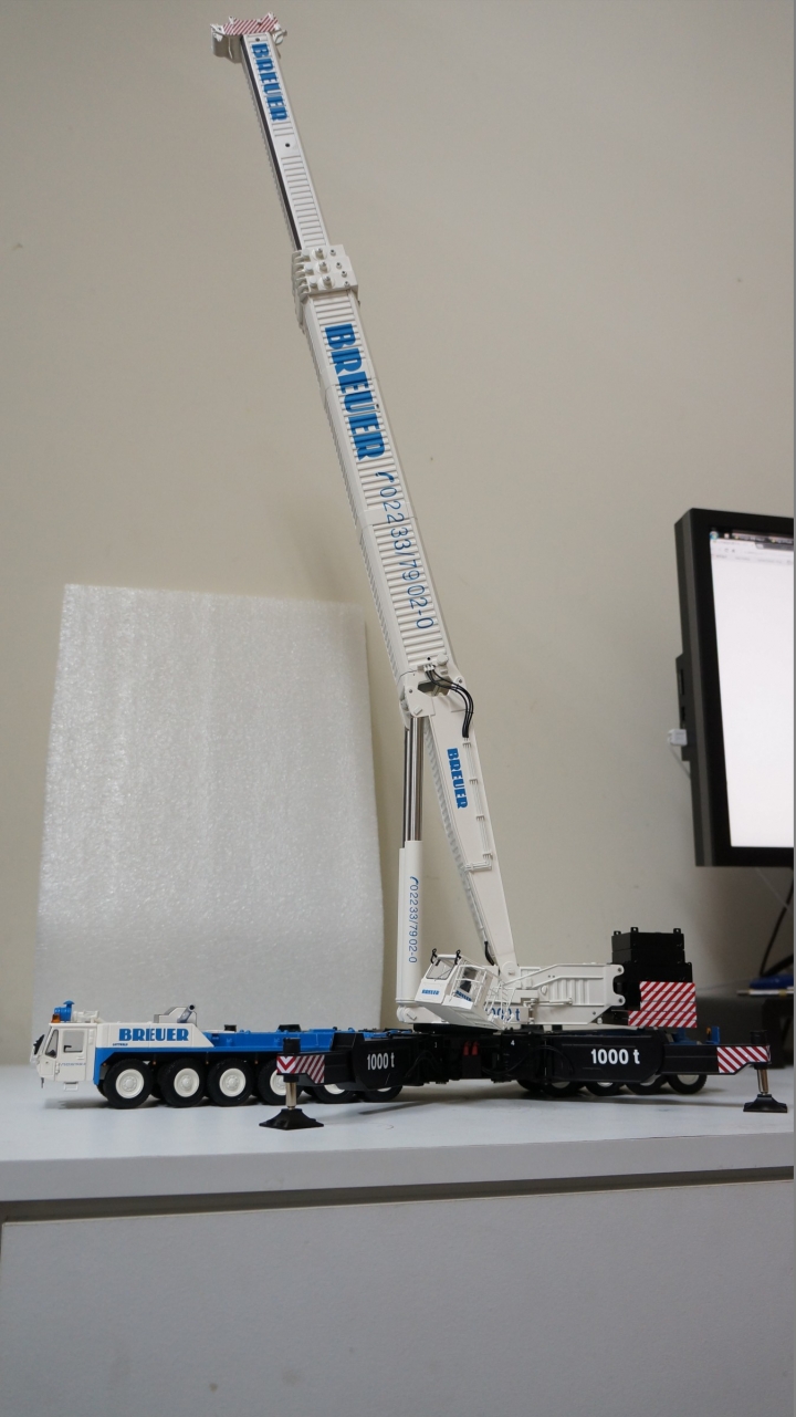 1/50 YCC Gottwald AMK 1000 BREUER圖裝 開箱