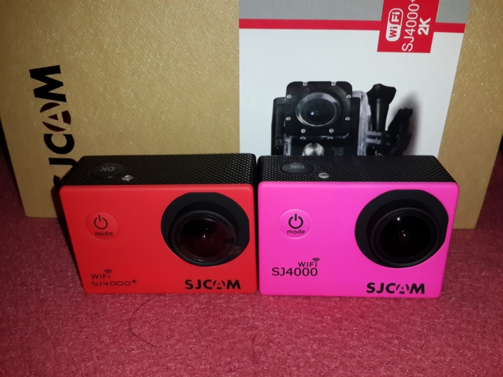 【首開】SJCAM SJ4000 Plus 開箱文((紅色機))......停更