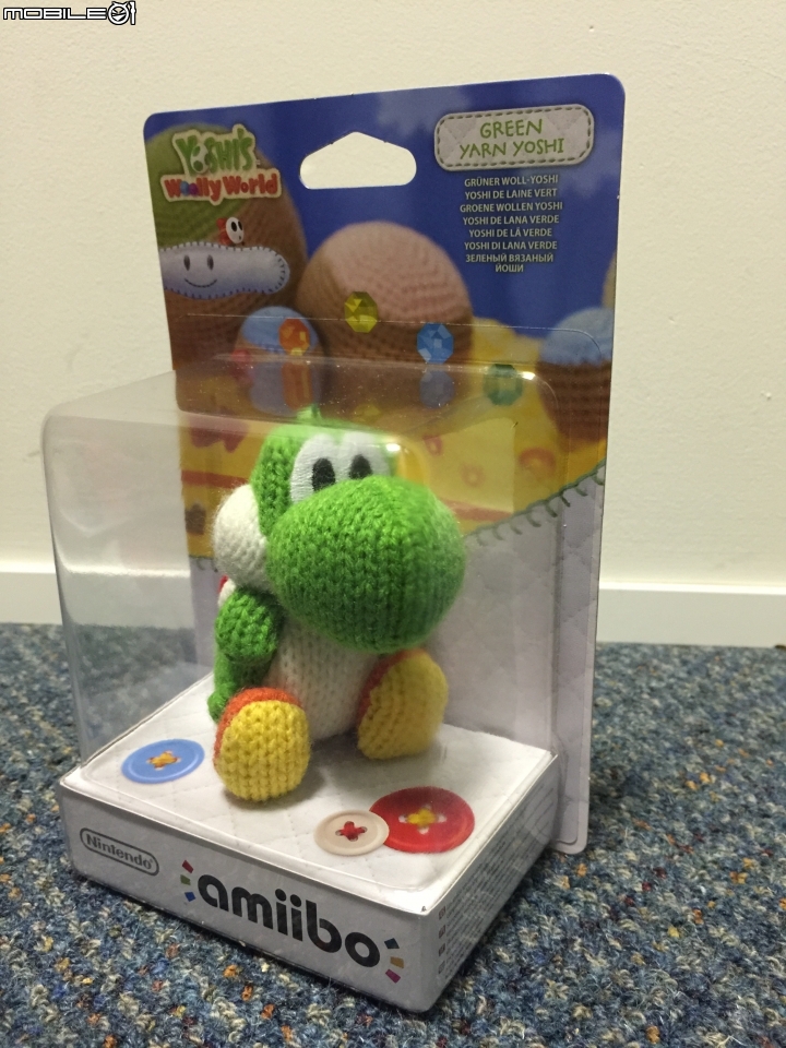 2015 Nintendo Wii U 最萌的遊戲 Yoshi's Wolly World Amiibo同捆版開箱