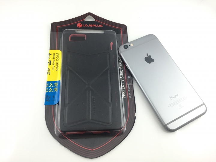 【開箱】可插卡還附送手機架,一兼二顧的變形金剛iPhone手機保護殼