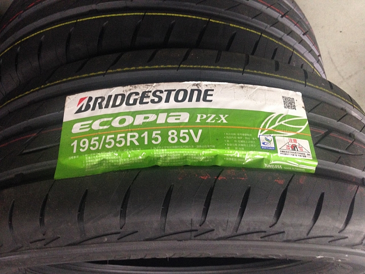 (599)Bridgestone Ecopia PZ-X 換胎分享
