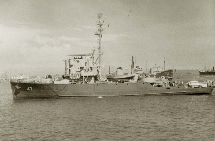 永嘉登永嘉艦 紀念66年前血戰