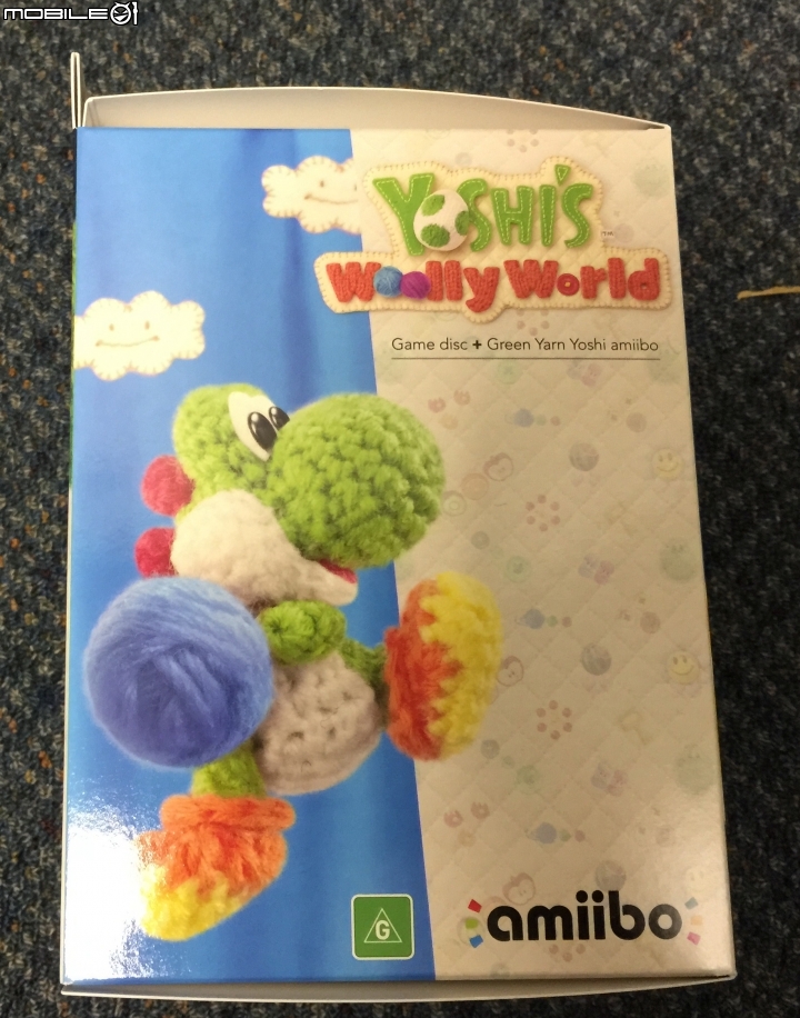2015 Nintendo Wii U 最萌的遊戲 Yoshi's Wolly World Amiibo同捆版開箱