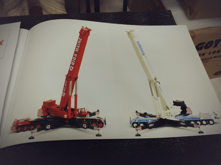1/50 YCC Gottwald AMK 1000 BREUER圖裝 開箱