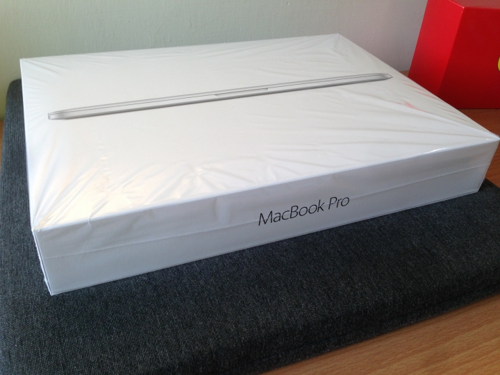 【開箱】Macbook Pro Retina 13"