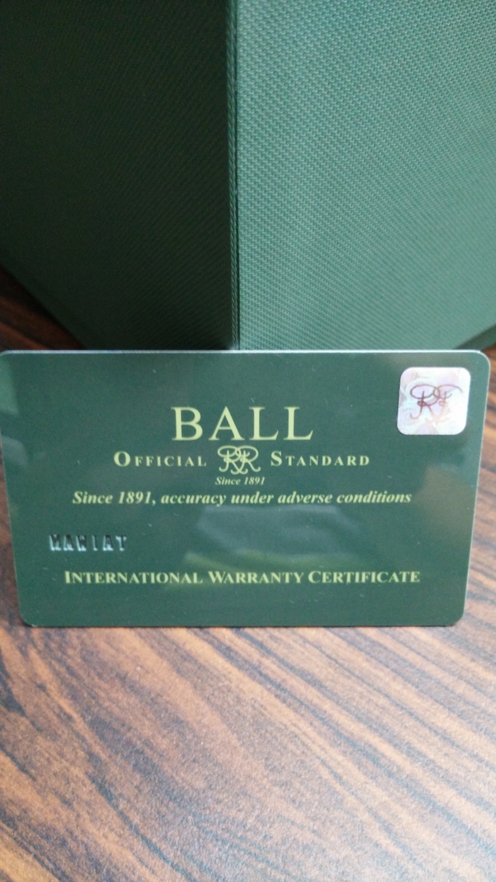 【開箱】BALL Trainmaster 車長復刻版機械錶