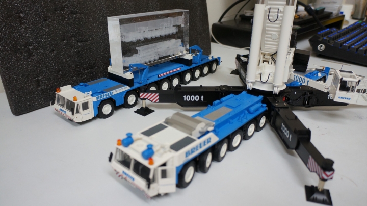 1/50 YCC Gottwald AMK 1000 BREUER圖裝 開箱