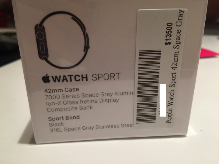 Apple Watch sport開箱啦!!