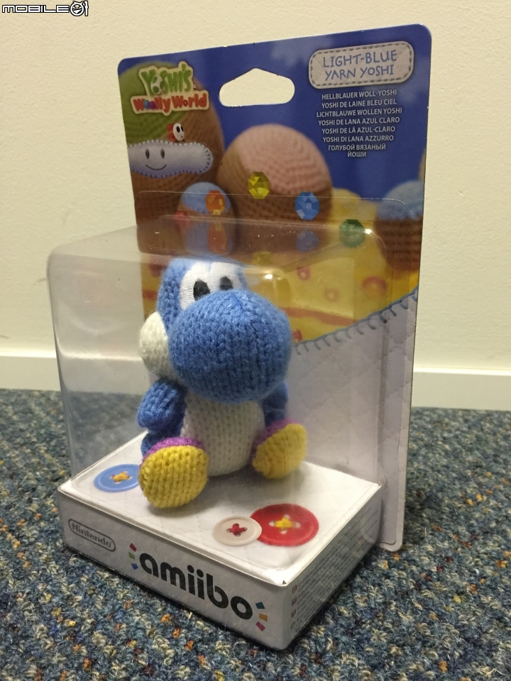 2015 Nintendo Wii U 最萌的遊戲 Yoshi's Wolly World Amiibo同捆版開箱