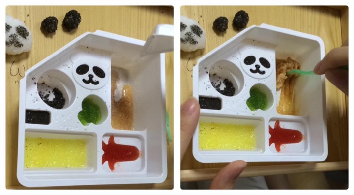 kracie 糖果 DIY 熊貓便當