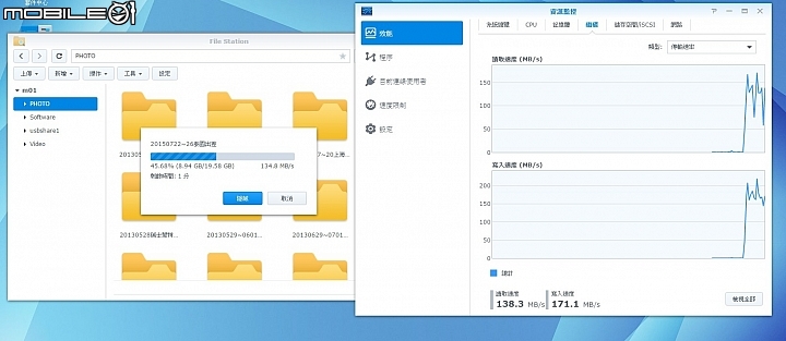 儲存空間彈性擴充 Synology DiskStation DS1515試用