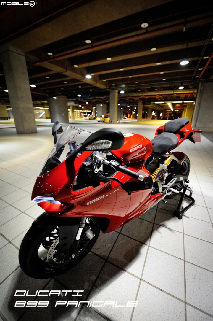 DUCATI 899 PANIGALE 夜拍開箱