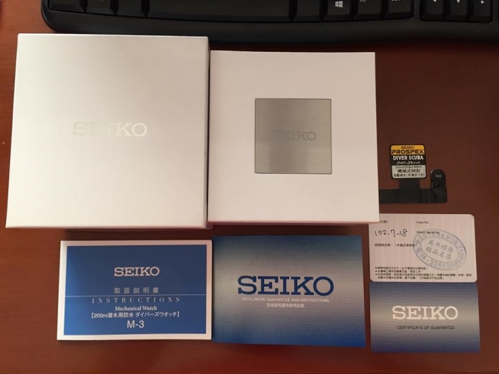 【開箱】Seiko SBDC001J 小MM