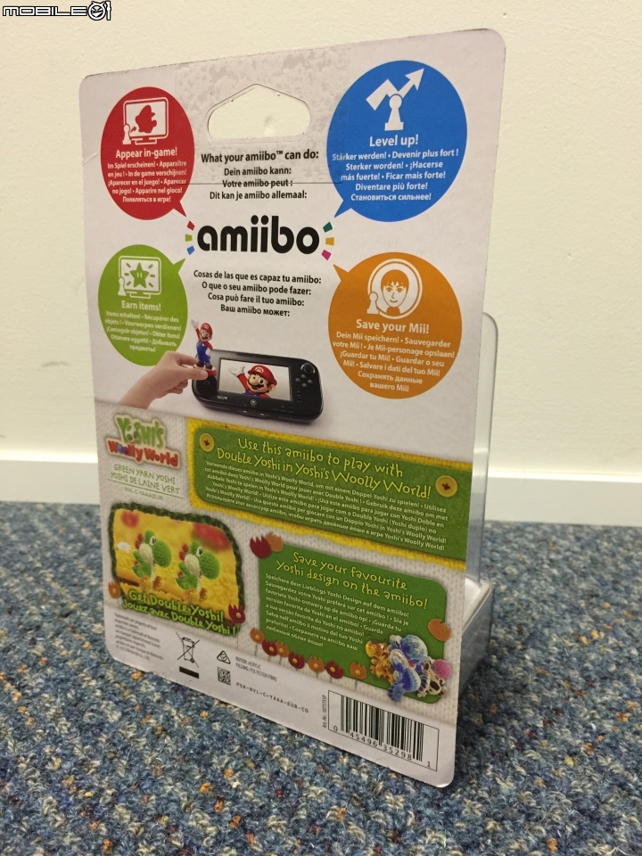 2015 Nintendo Wii U 最萌的遊戲 Yoshi's Wolly World Amiibo同捆版開箱