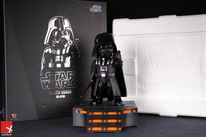 【開箱分享】不可抹滅的經典,可愛又迷人的反派角色Egg Attack - EA-010 Star Wars Episode V 達斯維德