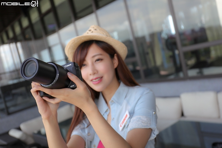 【採訪】1吋感光元件外加25光學變焦‧Canon PowerShot G3 X 旗艦旅遊機登場!