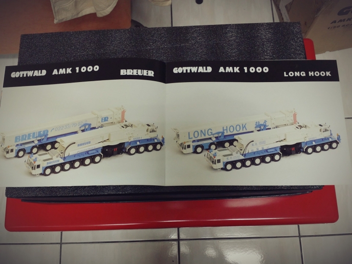 1/50 YCC Gottwald AMK 1000 BREUER圖裝 開箱