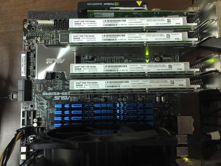 Intel 750 SSD 六張力拼200萬IOPS、每秒讀寫17GB/s