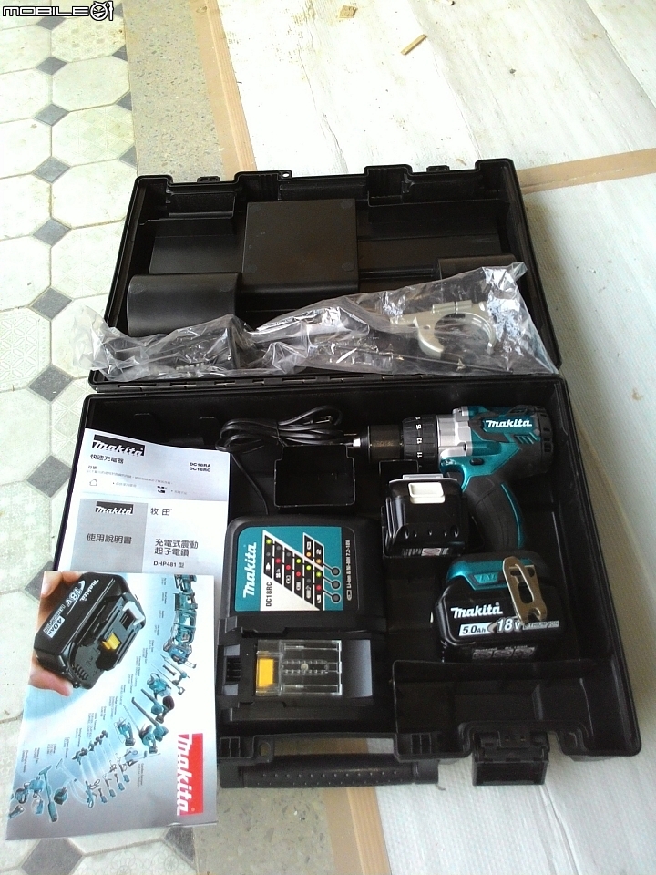 Makita TD148DSP1 簡易開箱 再遇上 DHP481SP1K
