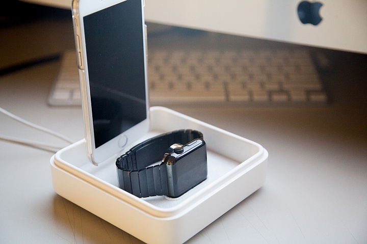 (DIY大樓)更新!不鏽鋼版本底座修改!自製 Apple Watch 手錶充電座~~~