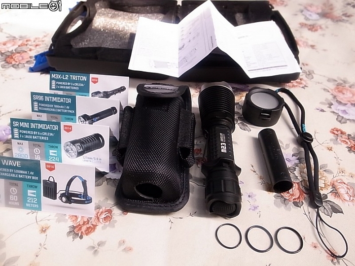 OLIGHT 戰術小光劍 M23 JAVELOT & 高容量隨充小直筒 S30R BATON II