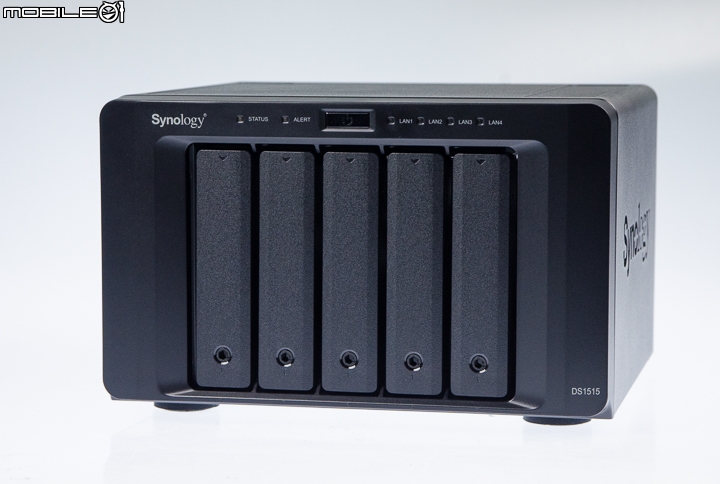 儲存空間彈性擴充 Synology DiskStation DS1515試用