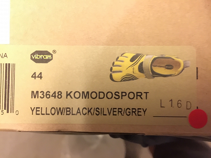 Vibram KOMODO SPORT 五指鞋不專頁開箱文