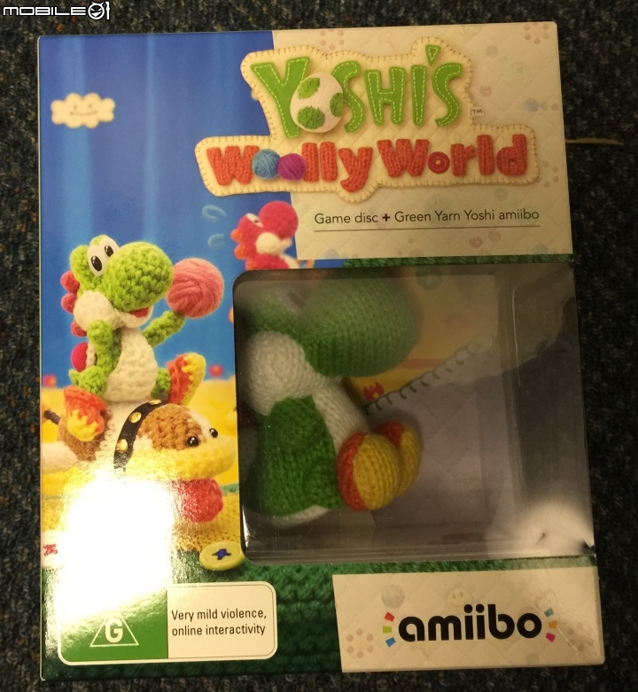 2015 Nintendo Wii U 最萌的遊戲 Yoshi's Wolly World Amiibo同捆版開箱