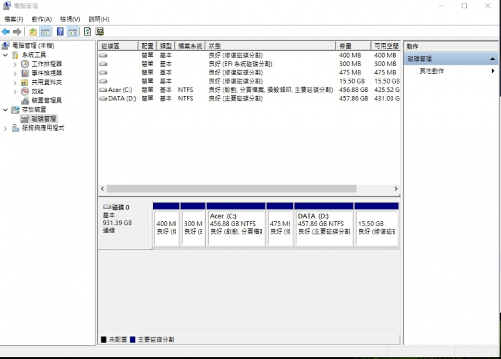 升級win10然後用內建的重置 沒有先使用Acer Recovery Management還可以把它弄回來嗎?