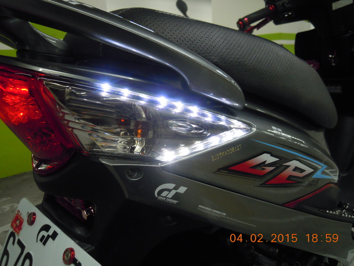 2014年款 GP125 DIY 視覺小改造&燈系小進化