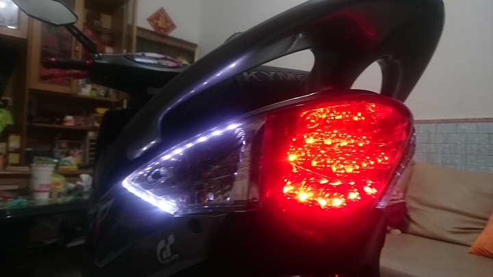 2014年款 GP125 DIY 視覺小改造&燈系小進化