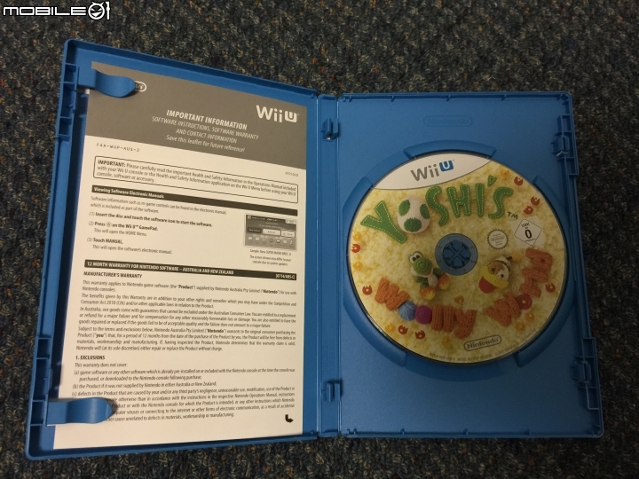 2015 Nintendo Wii U 最萌的遊戲 Yoshi's Wolly World Amiibo同捆版開箱