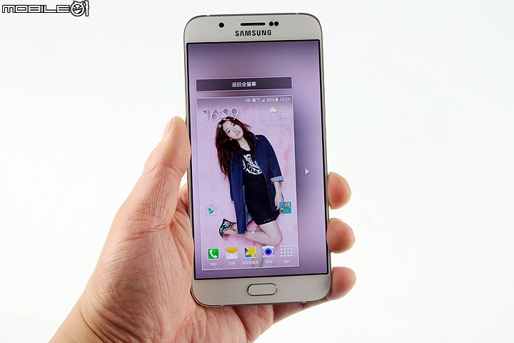 超薄5.9mm雙卡機 Samsung Galaxy A8 支援指紋辨識