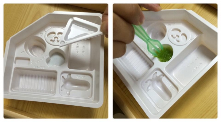kracie 糖果 DIY 熊貓便當